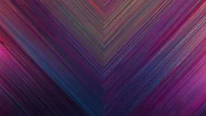 Abstract Line Art Continuous Flowing Design