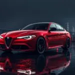 Alfa Romeo Giulia Quadrifoglio Italian Red