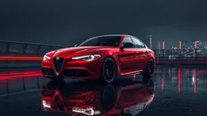 Alfa Romeo Giulia Quadrifoglio Italian Red