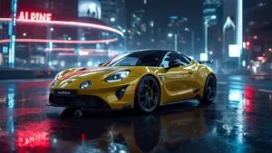 Alpine A110 R Lightweight Design