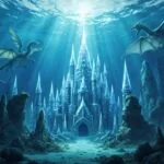 Atlantis Crystal City Underwater View