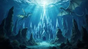 Atlantis Crystal City Underwater View
