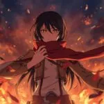 Attack on Titan Mikasa Ackerman Scarf