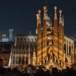 Barcelona Sagrada Familia Gothic Spires