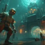 BioShock Big Daddy Little Sister Rapture