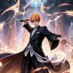Bleach Ichigo Kurosaki Bankai Tensa Zangetsu