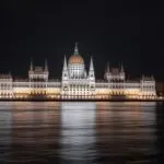 Budapest Parliament Building Danube River