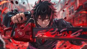 Chainsaw Man Denji Blood Saw