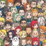 Chibi Style Character Collection  Pattern
