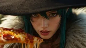 Code Geass C.C. Pizza Lover