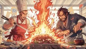 Cooking Battle Food Presentation Art Epic Detail