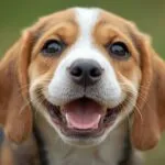 Cute Beagle Puppy Smile