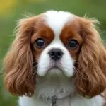 Cute Cavalier King Charles Spaniel Face