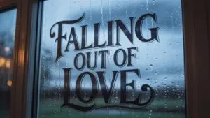 Falling Out of Love Cinematic Rain Window