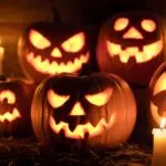 Halloween Pumpkin Carving Spooky Candles