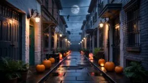 Haunted Lantern Street Alley