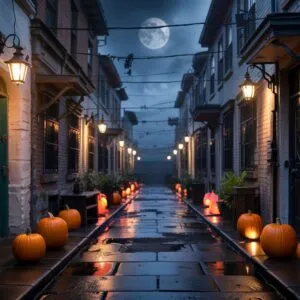 Haunted Lantern Street Alley
