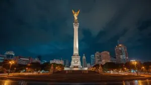 Mexico City Angel of Independence Reforma