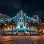 Miami South Beach Art Deco District