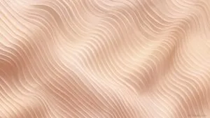 Minimalist Beige Wave Lines Subtle Pattern