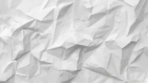 Minimalist White Paper Crumple Texture Art
