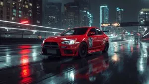 Mitsubishi Lancer Evo IX Tarmac Run