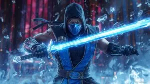 Mortal Kombat Sub-Zero Ice Freeze Finish