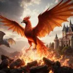 Phoenix Rising Ashes Fire Rebirth