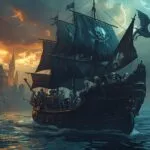 Pirate Ship Skeleton Crew Cursed