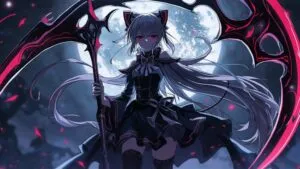 Soul Eater Maka Albarn Death Scythe
