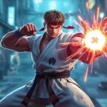 Street Fighter Ryu Hadouken Power Up