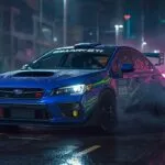 Subaru WRX STI Rally Dirt Spray