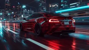 Tesla Model S Plaid Launch Acceleration