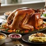 Thanksgiving Turkey Dinner Food Art