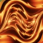 Vibrant Fire Flames Abstract Energy Flow