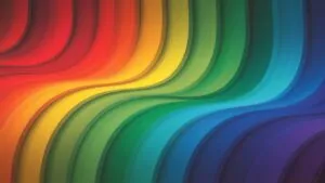 Vibrant Rainbow Color Spectrum Blend