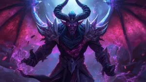 Warcraft Illidan Stormrage Demon Hunter