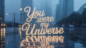 You Were My Universe