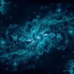 Abstract Fractal Geometry Deep Space Art