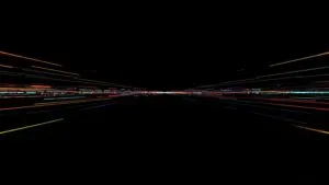 Abstract Light Streaks Dark Background Dynamic