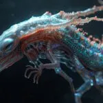 Alien Species Abstract Lifeform Art