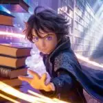 Anime Boy In Magical Library