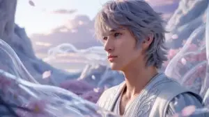 Anime Boy With White Hair