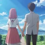 Anime Couple Holding Hands