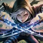 Anime Dagger Girl: The Silent Blade