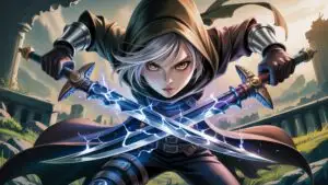 Anime Dagger Girl: The Silent Blade