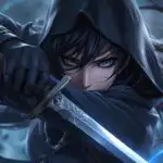 Anime Shadow Girl Master of Daggers