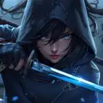 Anime Swift Girl Dual Blade Assassin