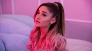 Ariana Grande Pink Glow Style