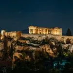 Athens Acropolis Parthenon Ruins